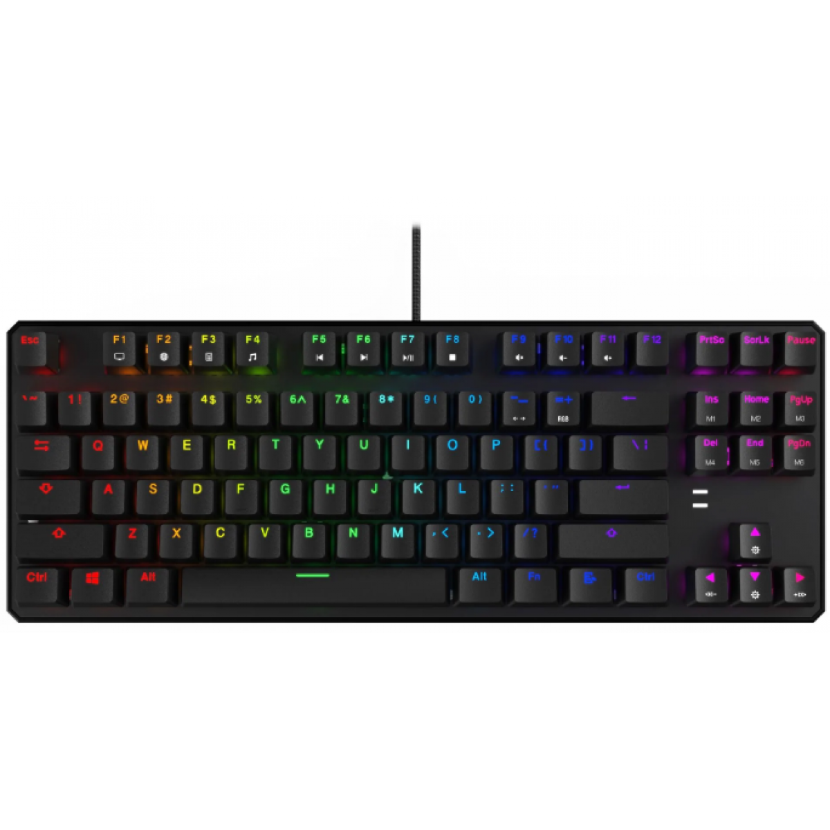 Tecware Phantom 87鍵RGB機械鍵盤（紅軸）